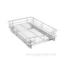 Stainless Steel Pull Out Drawer Storage Baskets